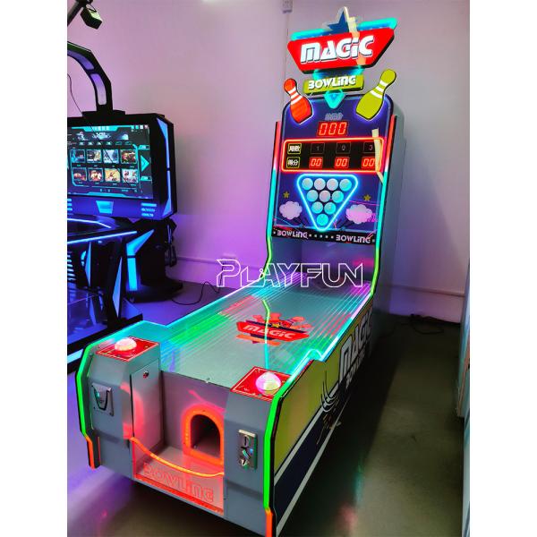 Indoor Entertainment Coin-operated Electronic Bowling Shooting Redemption Prize Arcade Game Machine