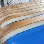 The durable swiss roll line for filling with PLC control production line