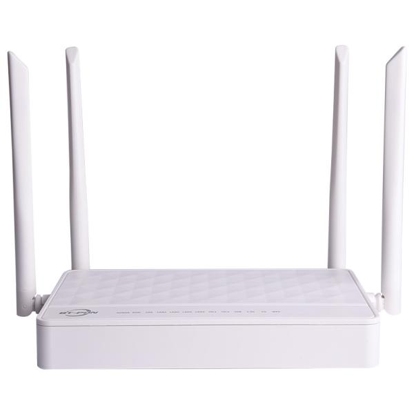 Fiber Optic Router 4GE 1 USB XPON AC Dual Band ONU