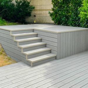 Buy cheap Low Maintenance 3D Composite Decking Waterproof WPC Hollow Decking Panel product