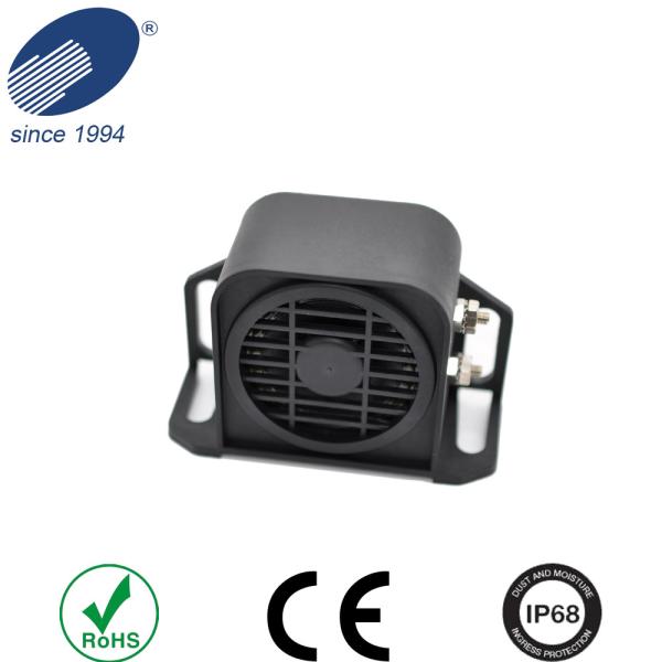 Quality Small Universal Vehicle Reverse Beeping Alarm Customizable Sound Source 97dB for sale