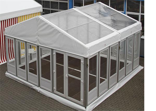 Quality Luxurious Clear Span Frams Structures Glass Wall Tents Shelter Pavilion for sale