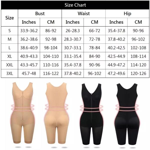 Stage 3 Post-Operatorias Fajas Colombianas Moldeadoras HEXIN 5XL BBL Sheath Shapers