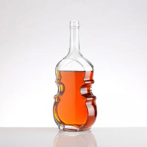 China Collar Material Aluminum Plastic PP Woman Body Shape Unique 200ml Liquor Glass Bottle on sale