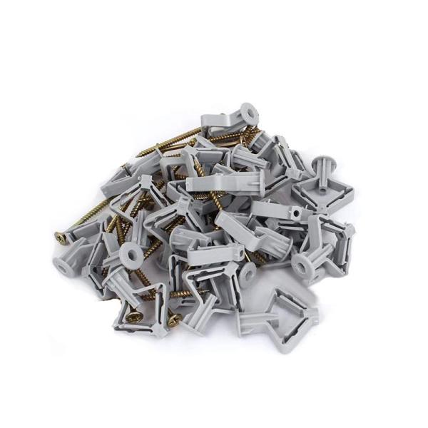 36mm Length Grey Insulation Plastic Butterfly Anchor