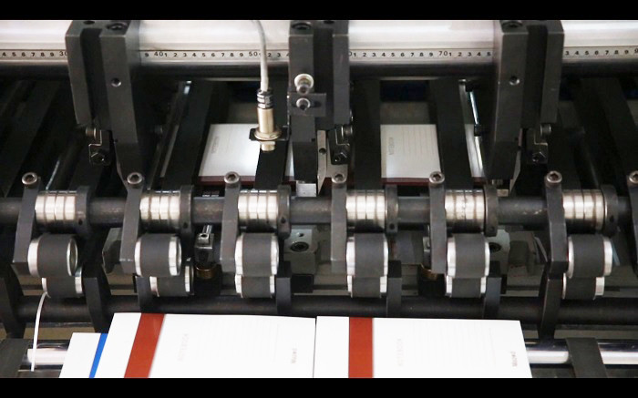 Energy Saving 6Kw Book Trimming Machine Stapling Notebook Finishing Trimmer