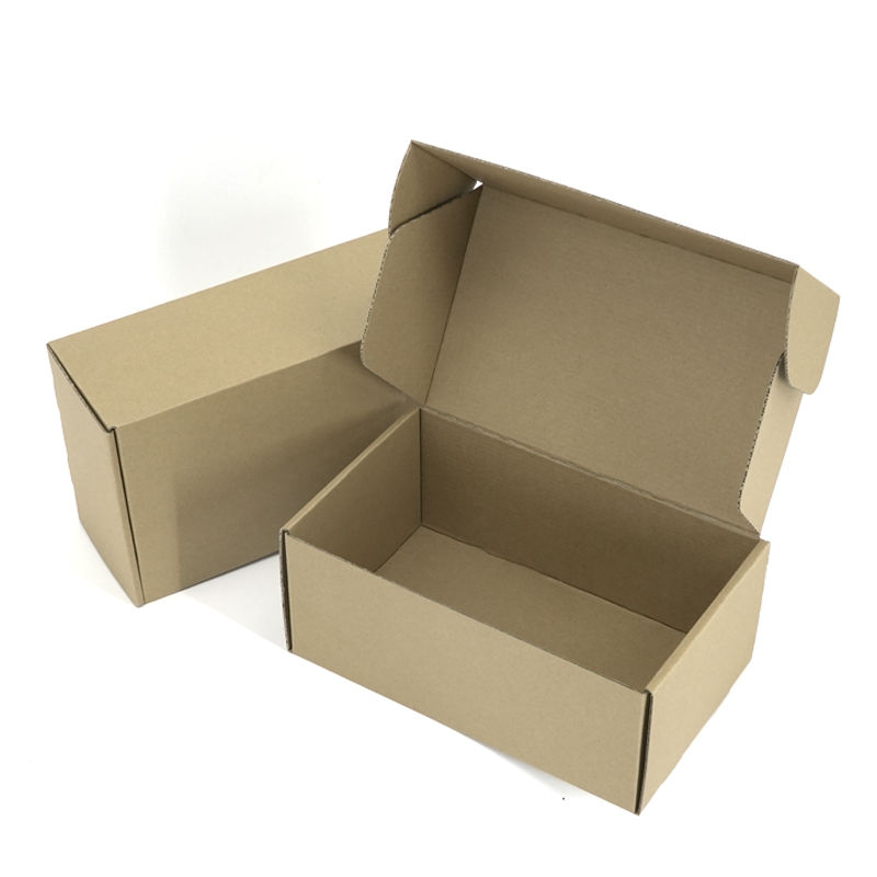 Custom Size Plain Cardboard Shoe Packaging Box For Packing Material