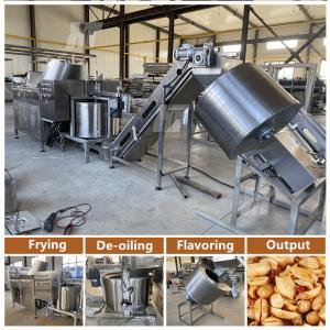 China Electric Peanut Frying Machine With Flavoring And Cooling on sale