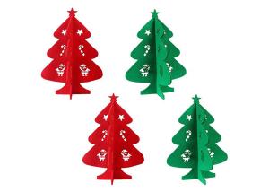 China DIY Educational Xmas 18CM 3d Felt Christmas Tree Toy For Kids on sale