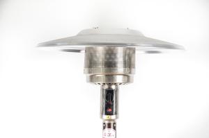 China Hammer Tone Bronze Round Radiant Patio Heater , External Gas Heaters 813mm Reflector on sale
