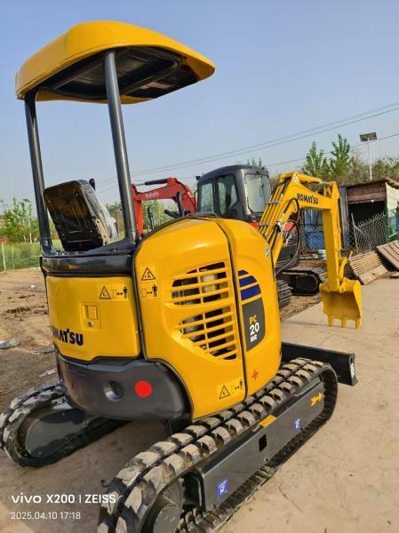 Quality 2ton Certified Used Komatsu PC20MR Crawler Excavator Machine Almost New For Sale for sale
