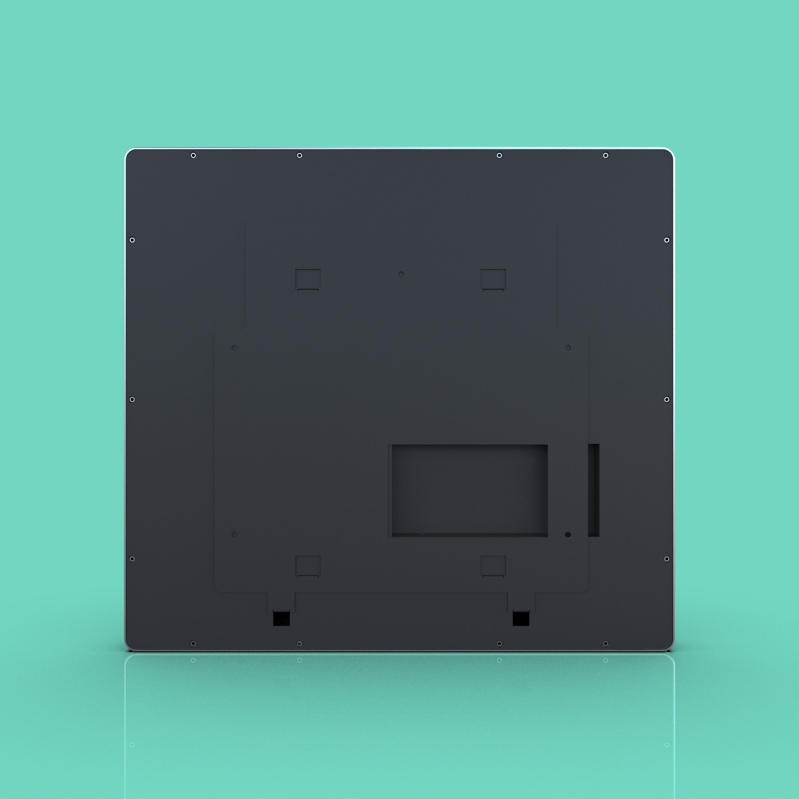 JP1304 13-Inch Wall-Mounted Passport Recognition Access Control Machine integrates Optical Character Recognition (OCR)