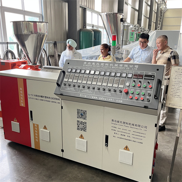 Plastic HDPE / PE Corrugated Tube Making Machine Double Wall