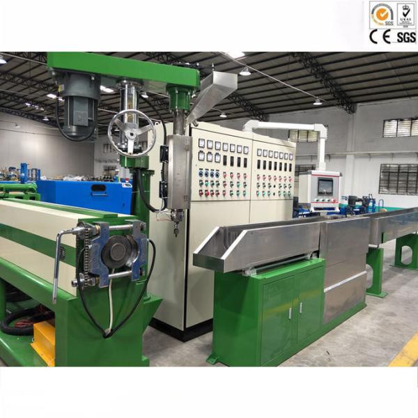 High Capacity Wire And Cable Making Machinery / Power Cable Jacket Extrusion Line