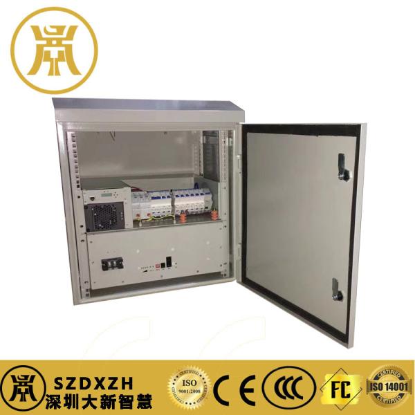 Quality Pole mount Anti Corrosion waterproof electrical cabinet 1 Compartment with Embedded Power Supply for sale