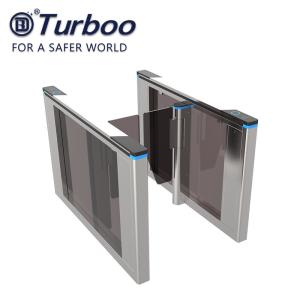 Automatic Speed Gate Turnstile High Security RFID Card Reader 100-240V With Brushless Servo Motor