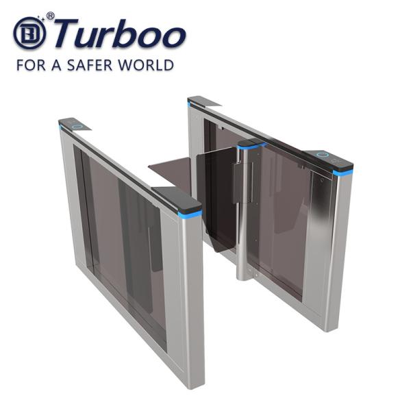 RFID Access Controller Swing Electronic Turnstile Gates With Anti - Pinch