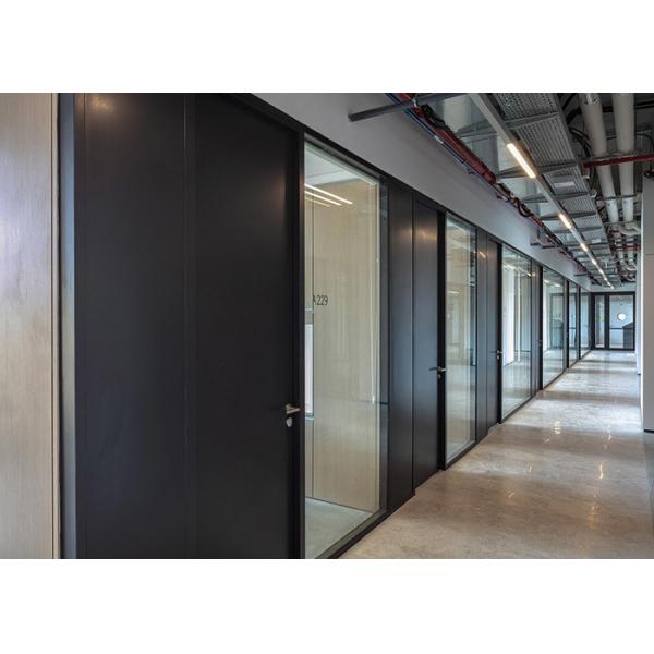 melamine panel solid panel partition wall for office customized size