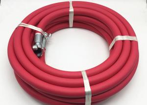Buy cheap Red 3/4 Inch Jackhammer Rubber Air Hose / Flexible Air Hose 50ft Length product