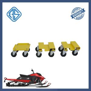 Move Easily Snowmobile Flat Dollies Casters 1500 Lbs Load Capacity