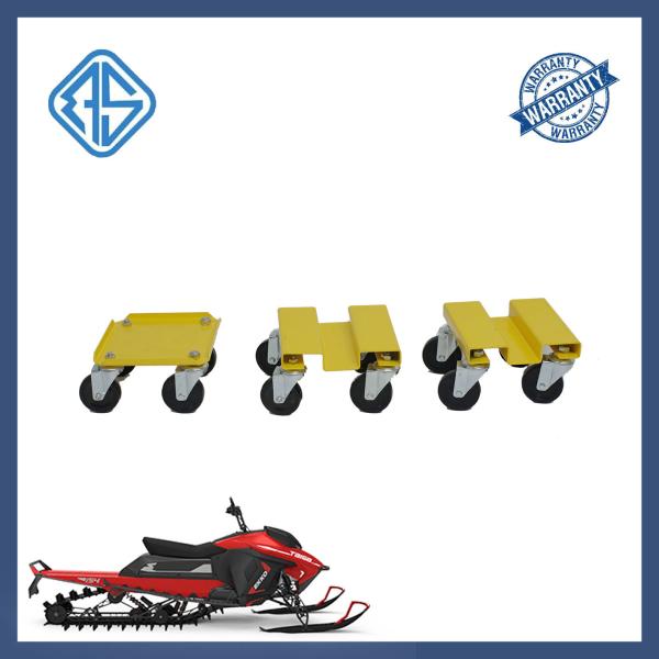 Quality Move Easily Snowmobile Flat Dollies Casters 1500 Lbs Load Capacity for sale