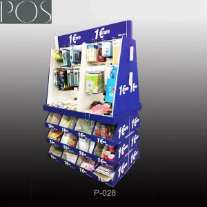 Buy cheap Floor display rack with hooks for advertising product