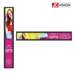 Wall Mount Stretched Bar LCD Display 57.5inch LCD Stretched Display With WIFI