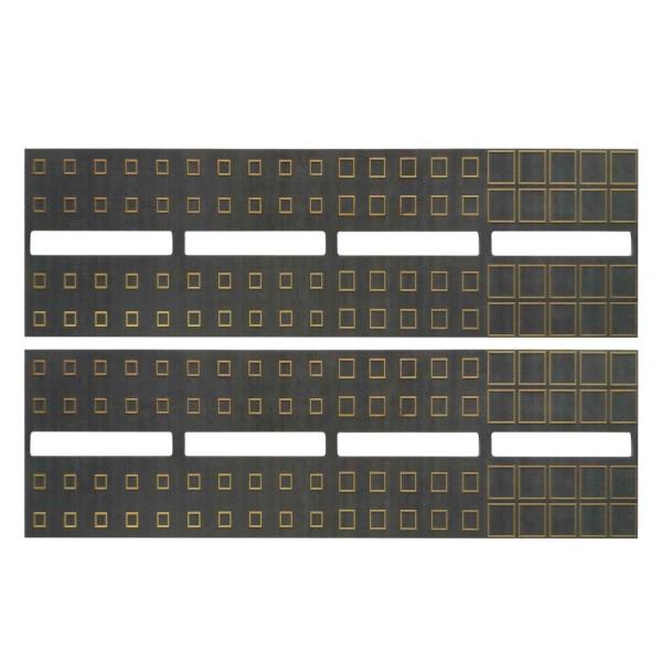 Quality Black Solder Mask Taconic PCB 2.0mm High Speed Circuit Design 2oz for sale