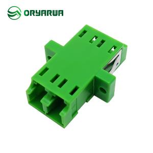 Buy cheap Fiber Optic Adaptor LC Duplex Flange Flangeless One Piece Type product