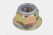 Quality HEX NYLON INSERT LOCK NUTS WITH FLANGE for sale