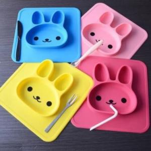 Buy cheap Silicone Dinner Plates OEM ODM Non Slip Baby Plate product