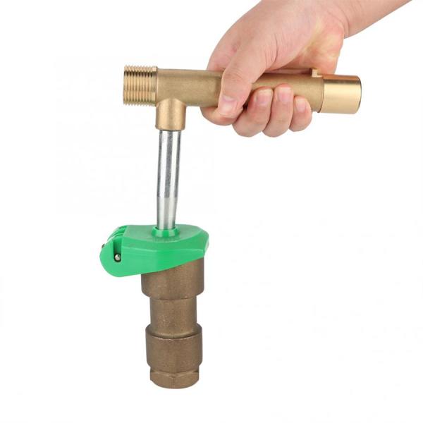 Water Intake Quick Coupler Irrigation System External Thread Connection For Garden Sprinkler