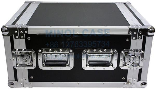 Quality 6U Space DJ 19 Flight Rack Case With 38 Plywood For Durability for sale