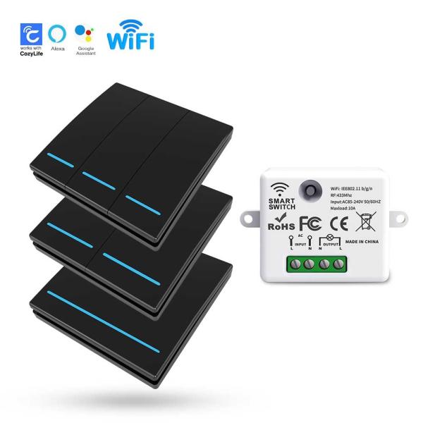 Quality External Antenna Remote Control Self Powered Wireless Switch for sale