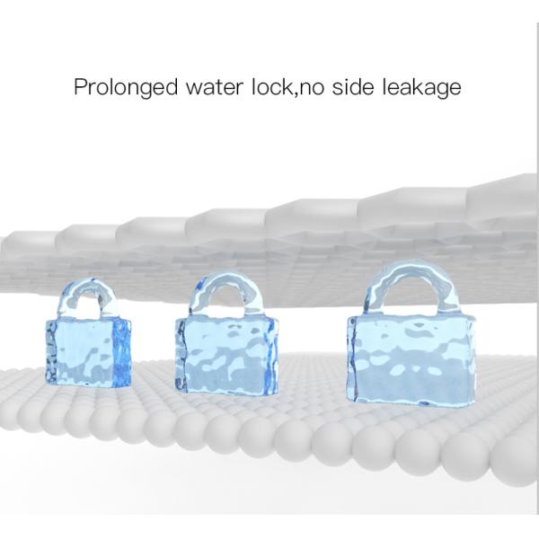 Negative Ion Organic Cotton Women Pads with Intertek Certificate and Winged Design