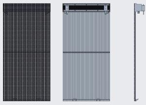 Buy cheap Waterproof Rating IP65 LED Screen Transparent With DIP 346 Configuration product