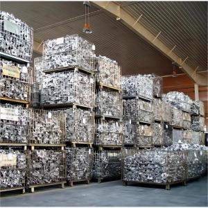 Buy cheap Customizable Rectangular Wire Mesh Stackable Containers Folding Container product