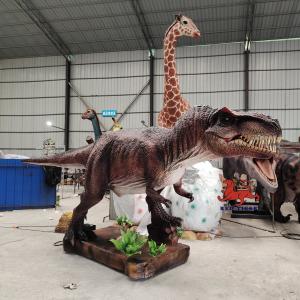 China Waterproof T Rex Type Dinosaurs Life Size Jurassic Amusement Park Dinosaur on sale