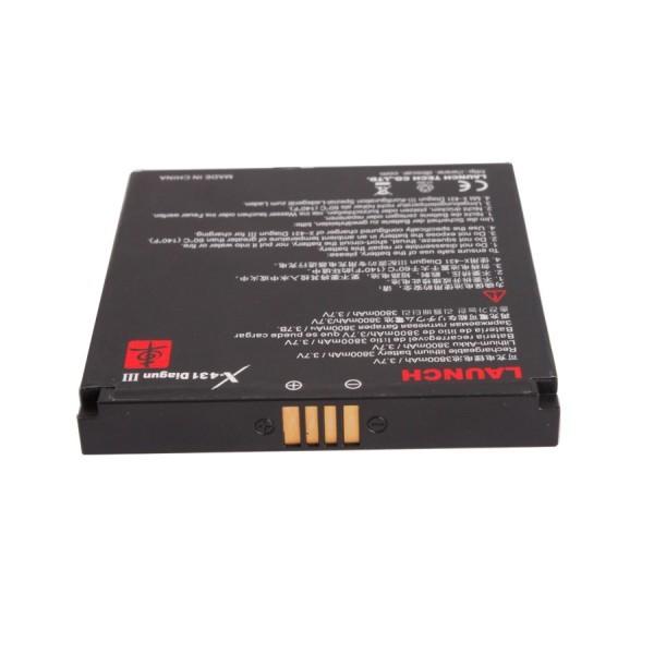 Quality Original X431 Diagun III Battery Free Shipping for sale