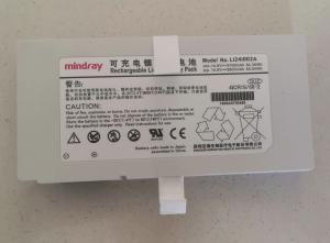 China Professional Mindray Battery Rechargeable Li Battery Pack Model  LI24I002A on sale