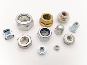 All Kinds of Metal Steel Hex/Round Nuts (Heavy/Thin) with or without Insert to be Customized or Standard