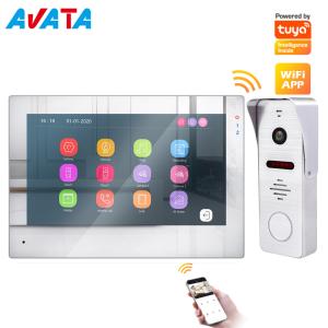 Buy cheap HD 2.0MP Wireless WiFi Video Intercom color video door phone intercom Works with Mobile Phone by APP Tuya product