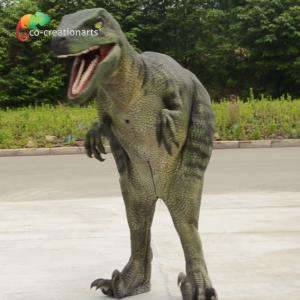 Buy cheap 1.7m Animatronic Dinosaur Velociraptor Costume Realistic Create Spectacular Jurassic Scenes product