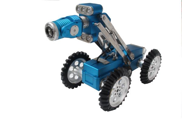 Quality Rugged Robot Underwater Pipe Inspection Camera System With Anti Overturning Wheel for sale