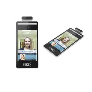 Buy cheap 8 Inch Ai Facial Recognition Temperature Scanner Terminal Attendance System product