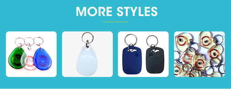 T5577 Rewritable RFID NFC Key fob 125khz For Door Access Control