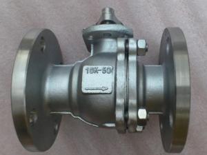 NPS 3 Anti Static Two Piece Flanged Floating Ball Valves