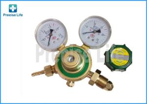 China Hospital Medical Gas System G5/8 male Oxygen regulator with 2 gauge on sale