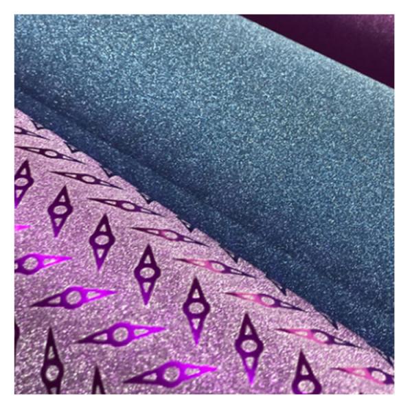 Quality Blow Molding CPP Customizable Metallized Decorative Film Laminate Glitter Film Roll for sale