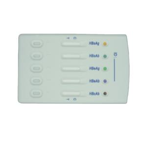 Buy cheap In Vitro Hepatitis B Rapid Test Kit For Hbsag HBV Multi 5 Test Panel product